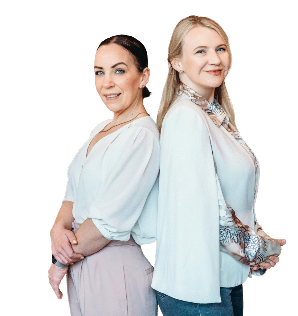 The founders of My Little Boardroom